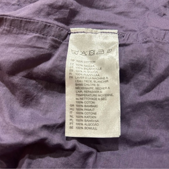 Hm tie dye gradient rainbow purple white shirt - Picture 5 of 7